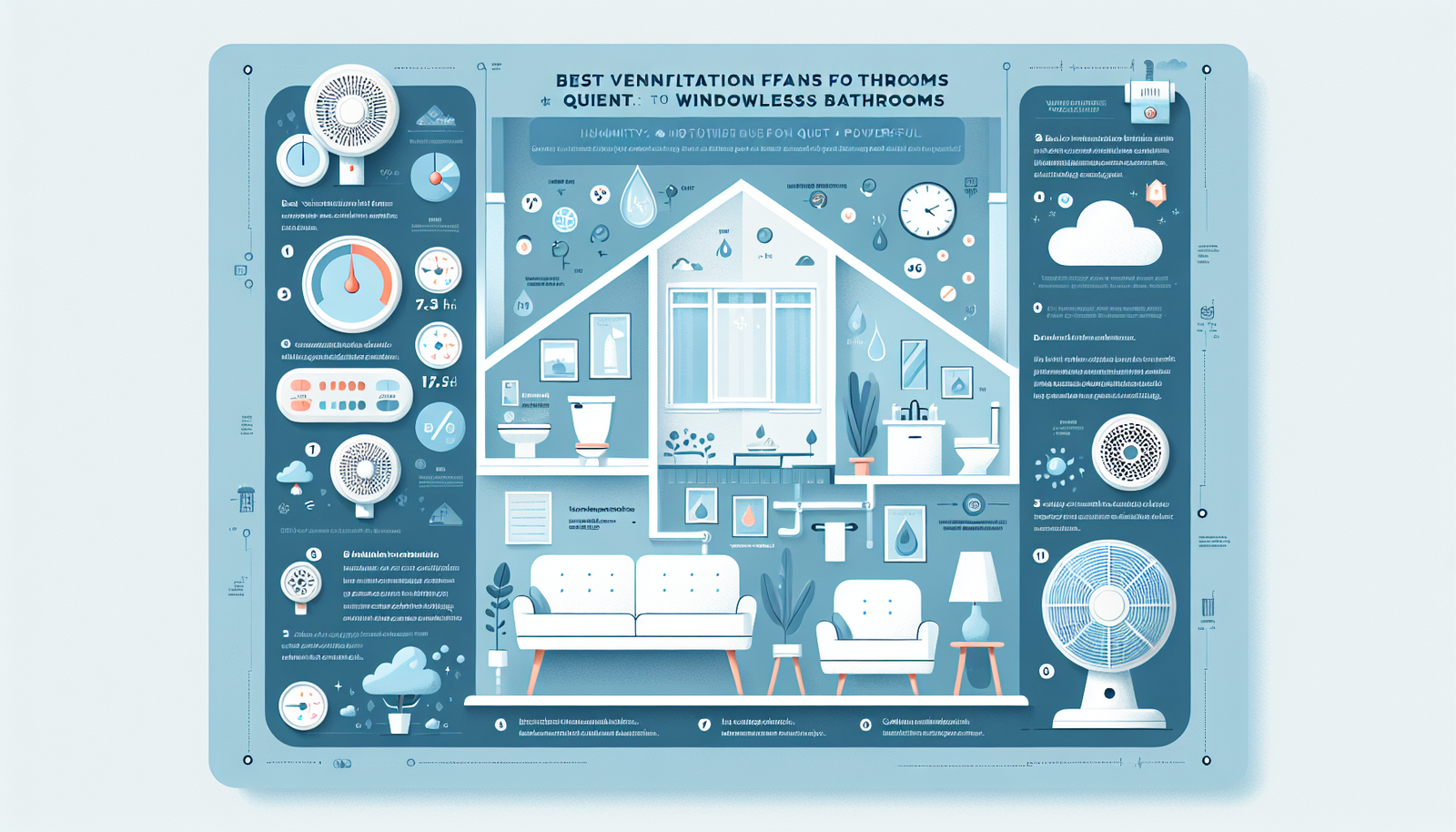 ventilation fans for windowless bathrooms infographic