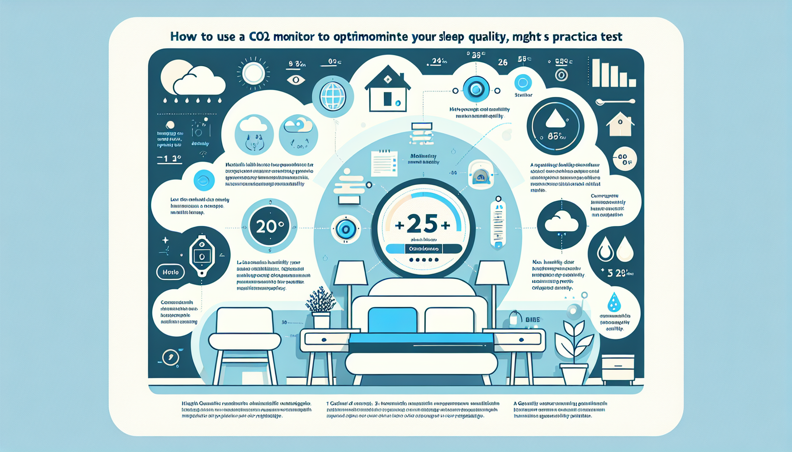 CO2 monitor sleep quality infographic
