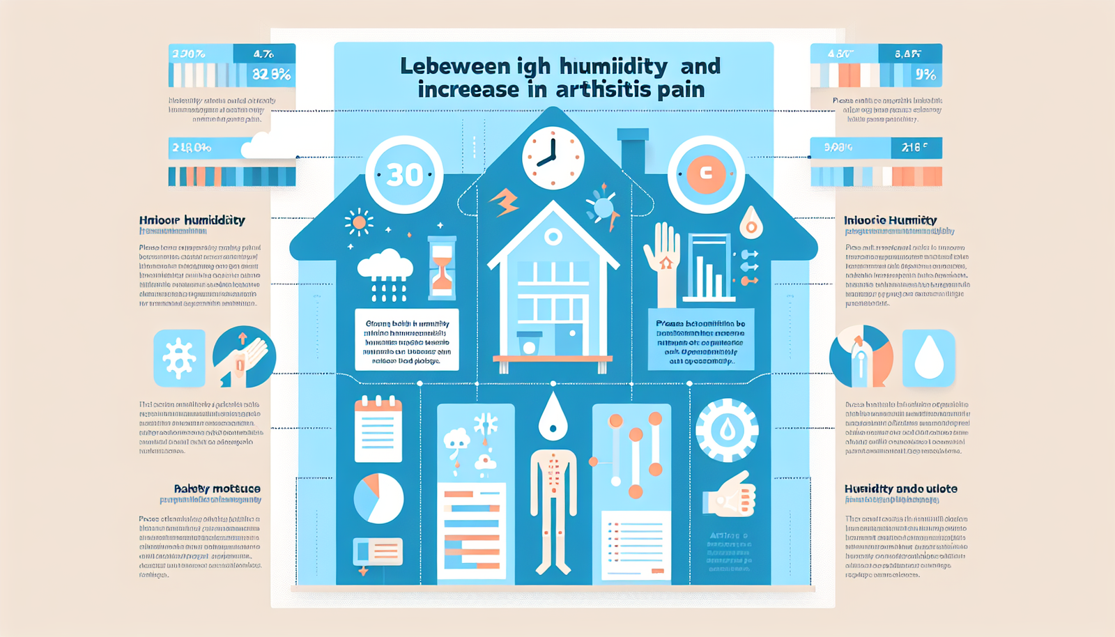 humidity and arthritis pain infographic