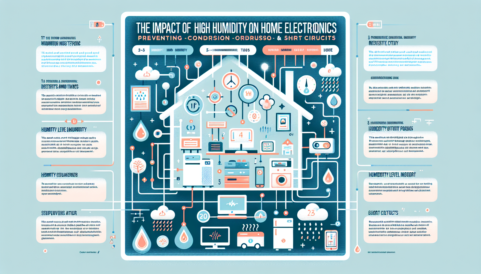high humidity home electronics corrosion infographic