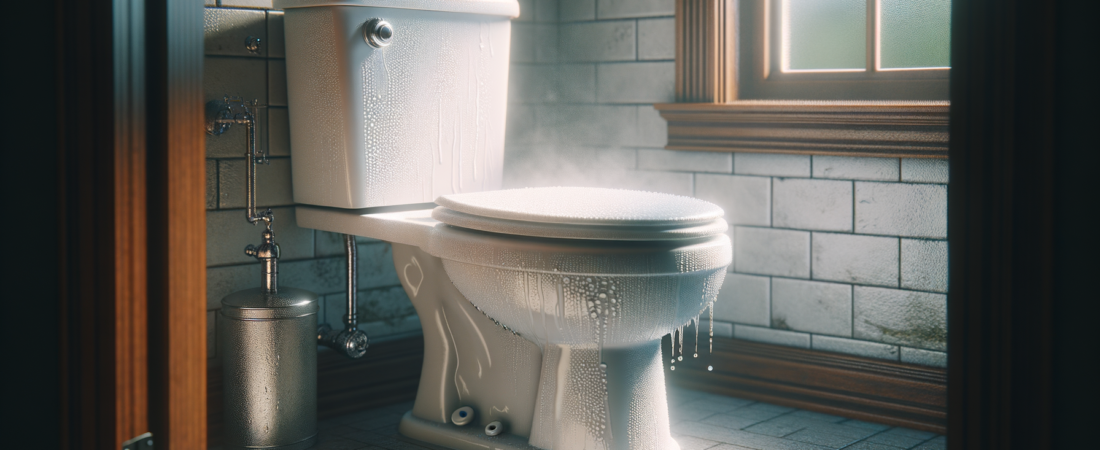 How to Stop Condensation on Toilet Tanks: The Sweating Toilet Fix
