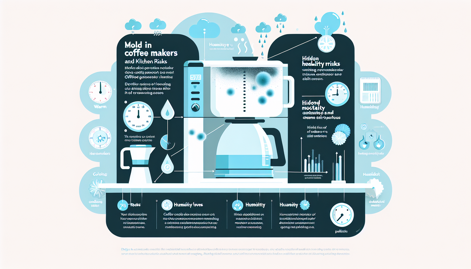 mold in coffee makers infographic