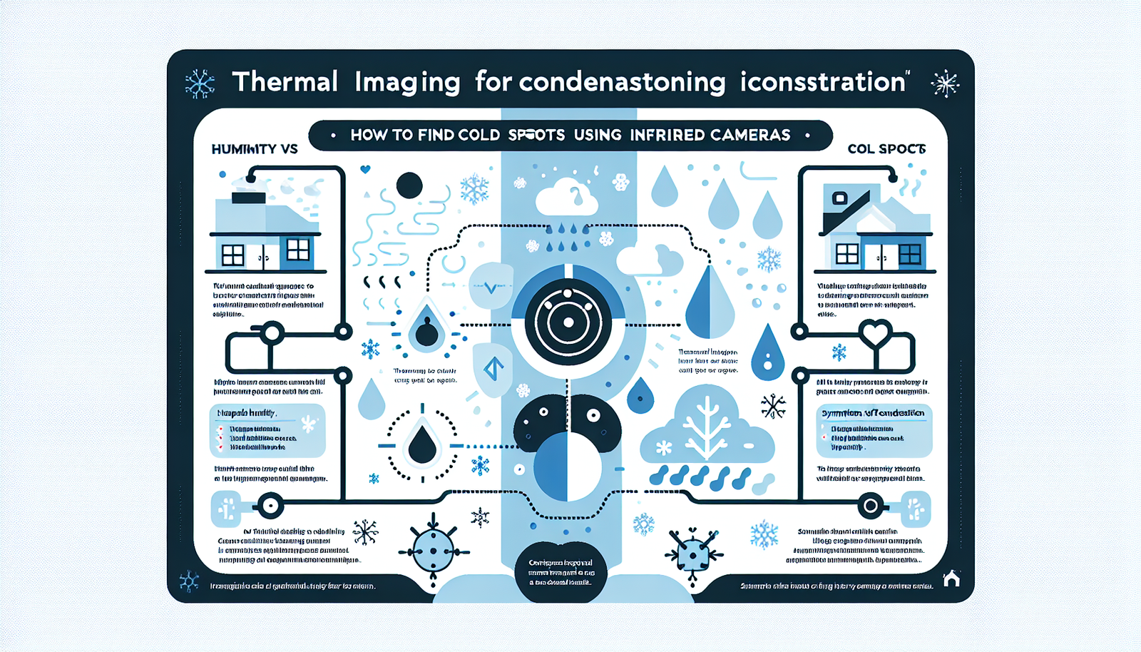 thermal imaging for condensation infographic