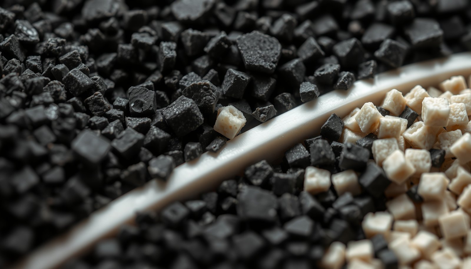 activated carbon vs zeolite filters close-up view