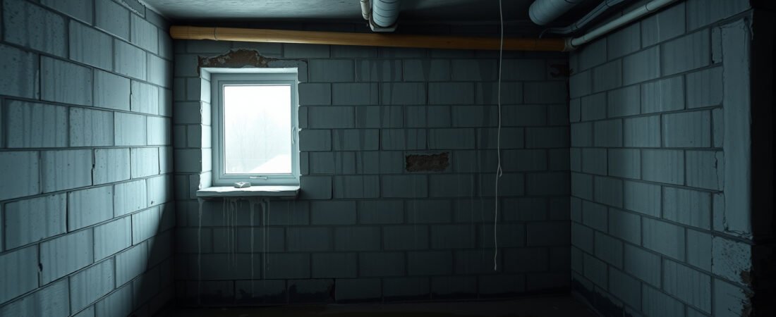 Why Is My Basement Wall White and Chalky After Rain?