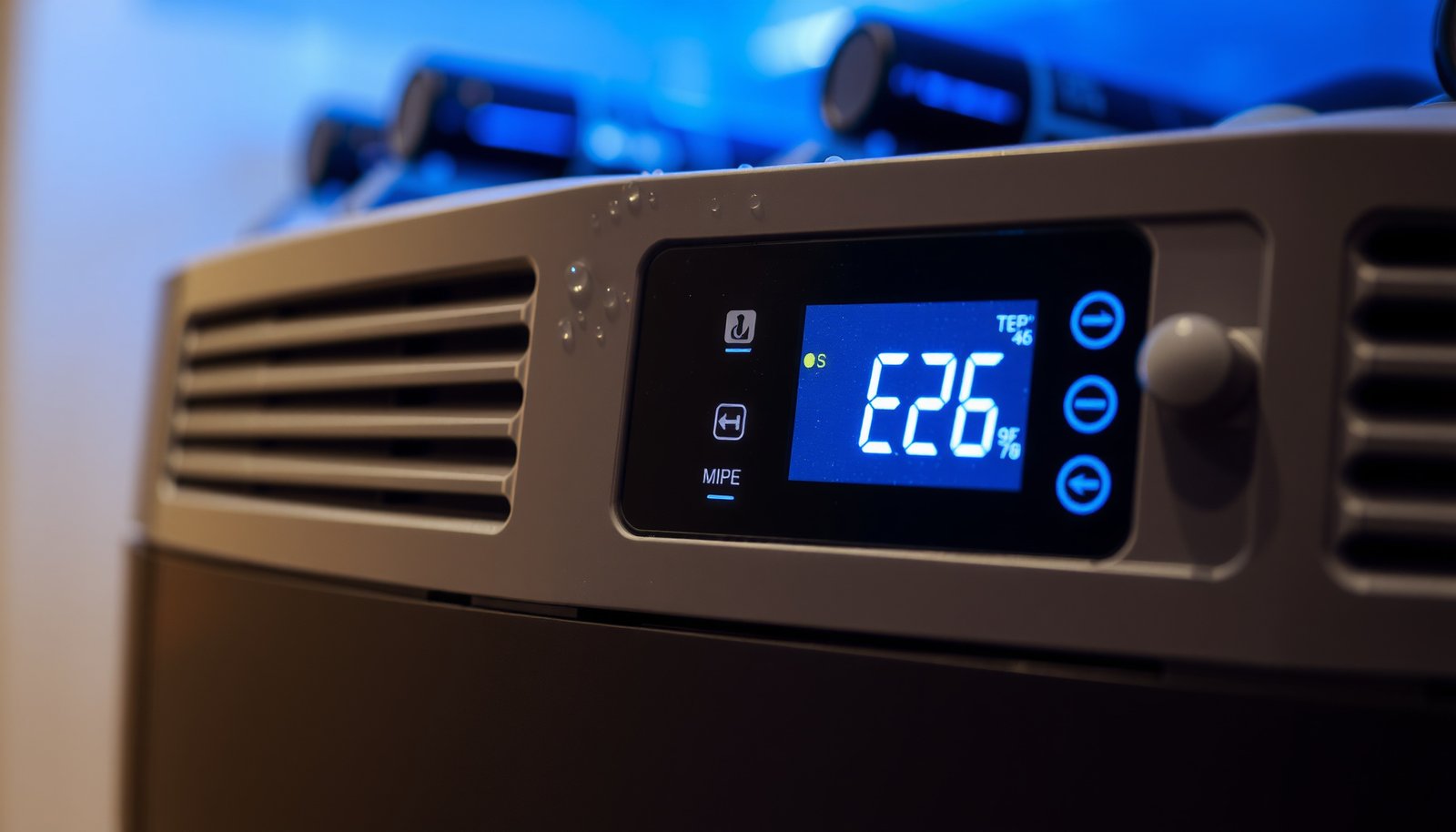 dehumidifiers for wine cellars close-up view