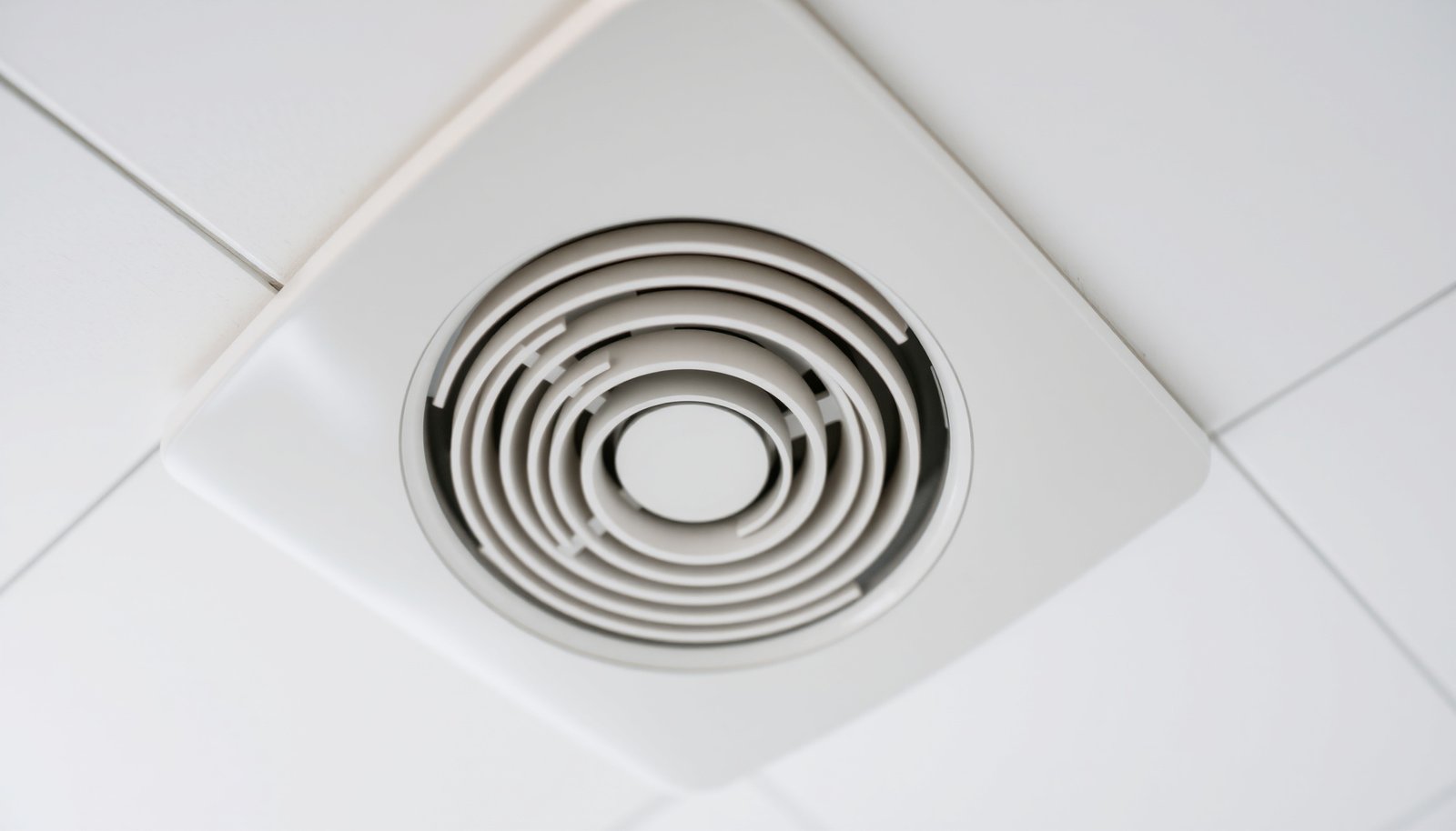 quiet bathroom exhaust fans under 1 sone close-up view