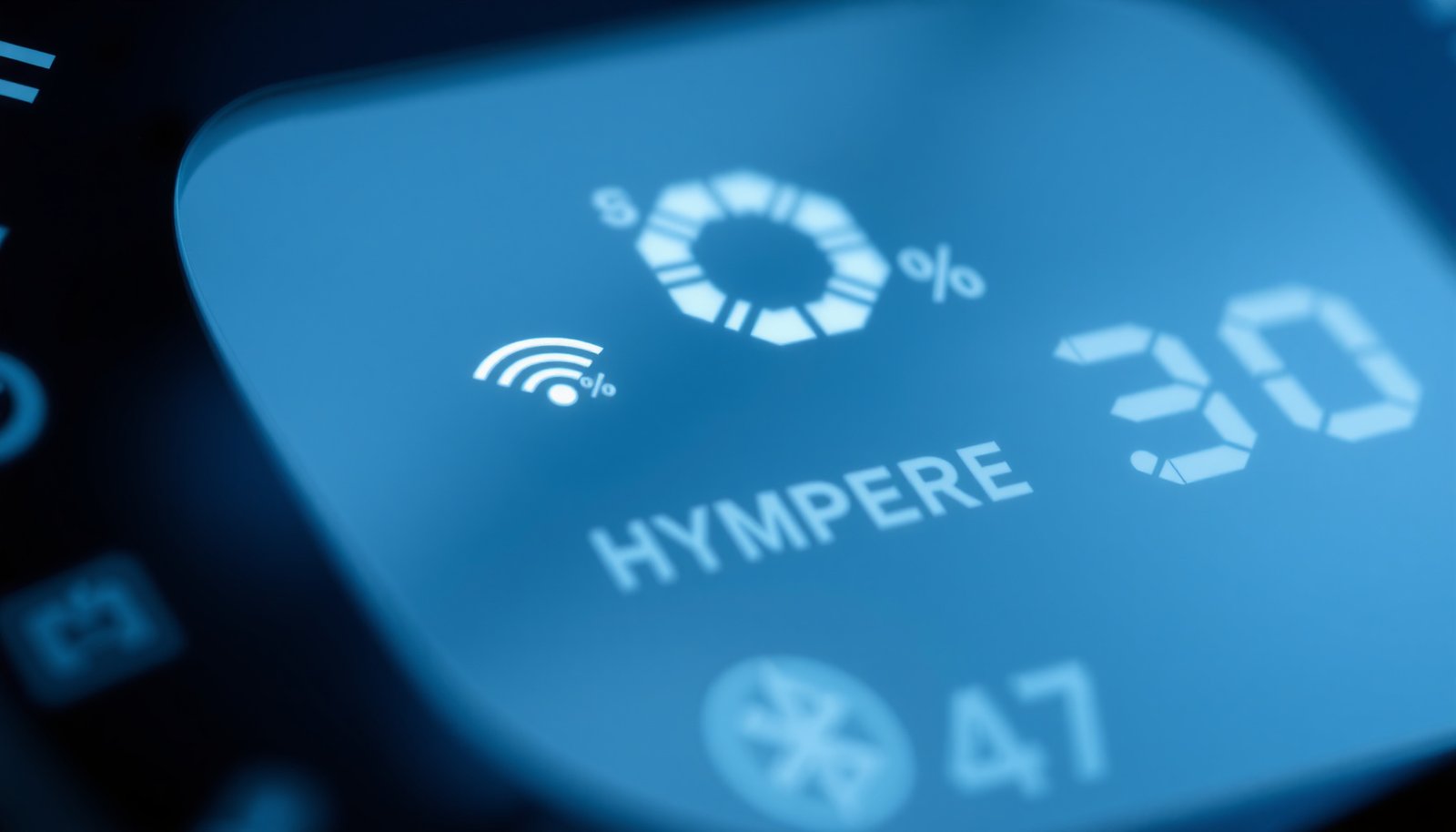 smart hygrometers with WiFi and app alerts close-up view