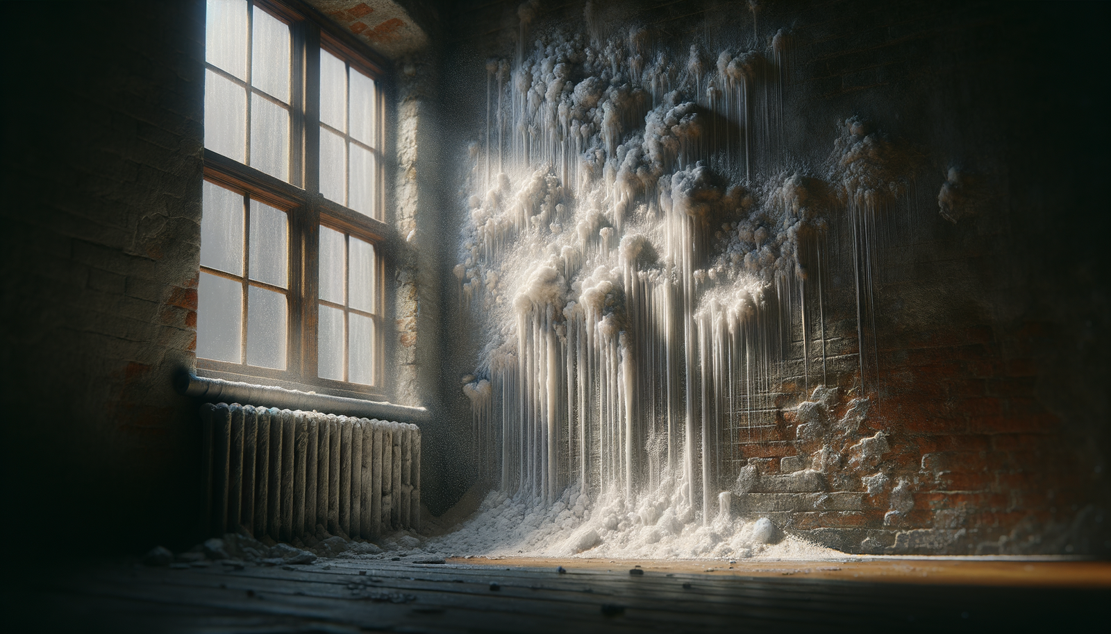 Efflorescence on Walls: Why White Chalky Powder Appears and How to Remove It