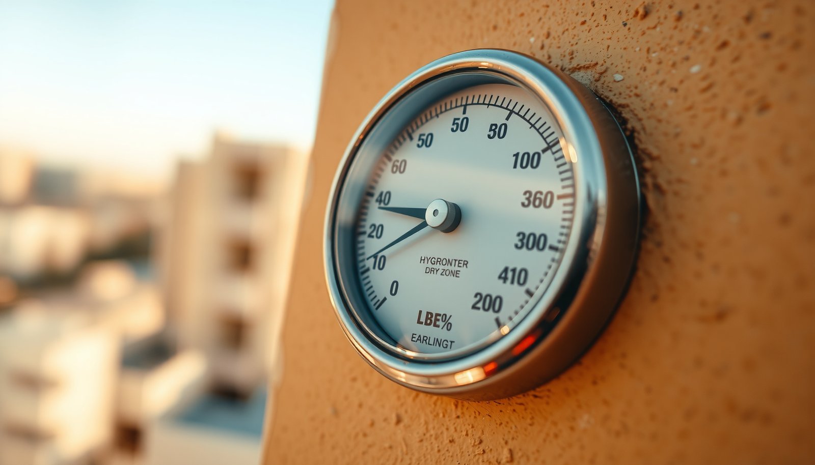 humidity control in desert climates close-up view