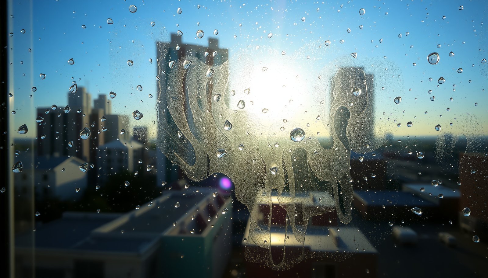 humidity control for rooftop apartments close-up view