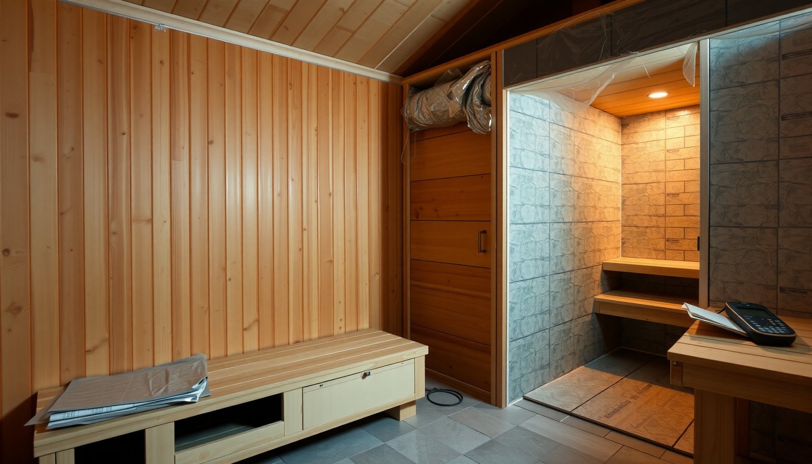 Humidity for Home Sauna and Steam Room Construction