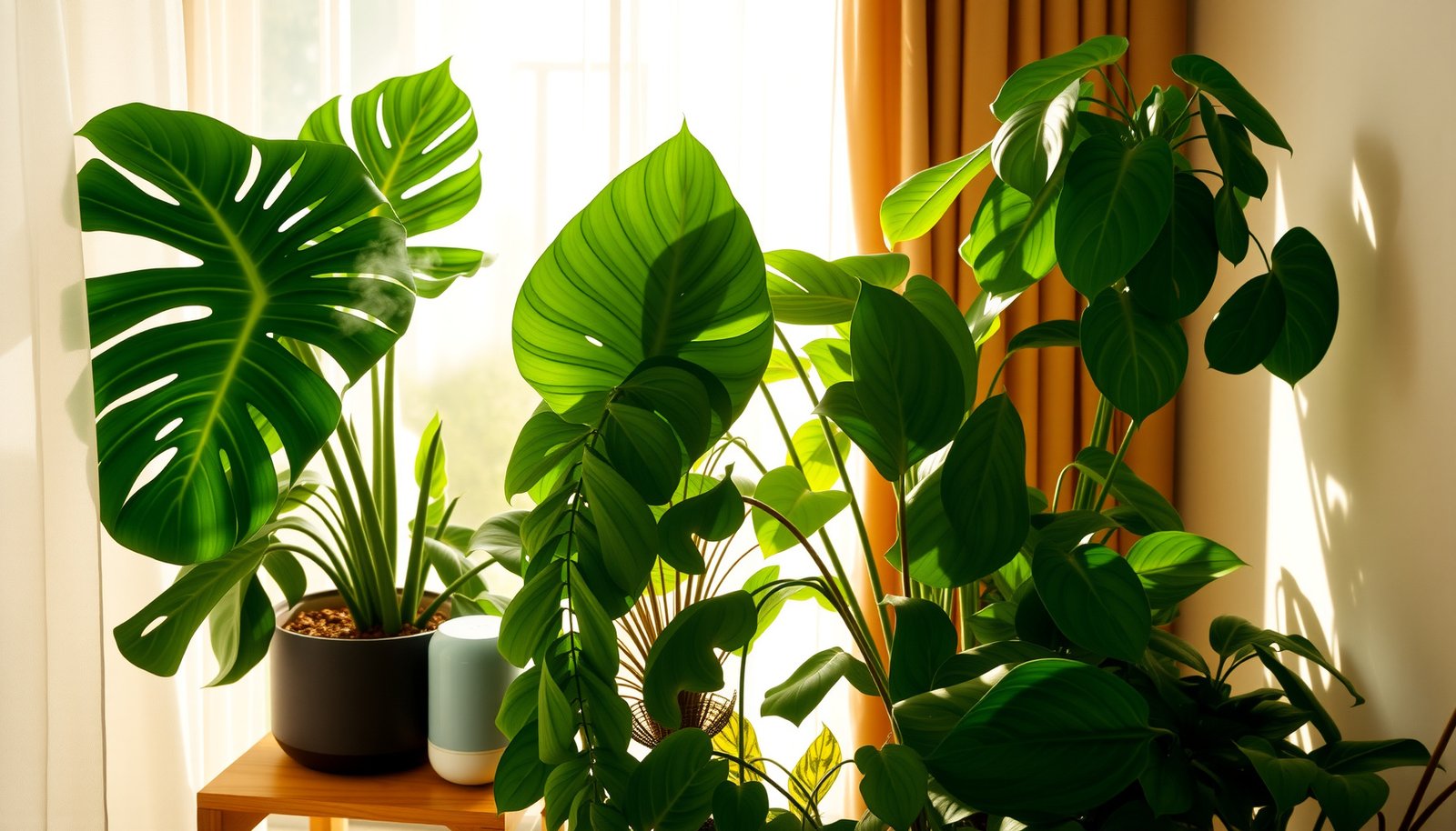 Humidity for Tropical Houseplants: Monstera, Philodendron and Calathea Care