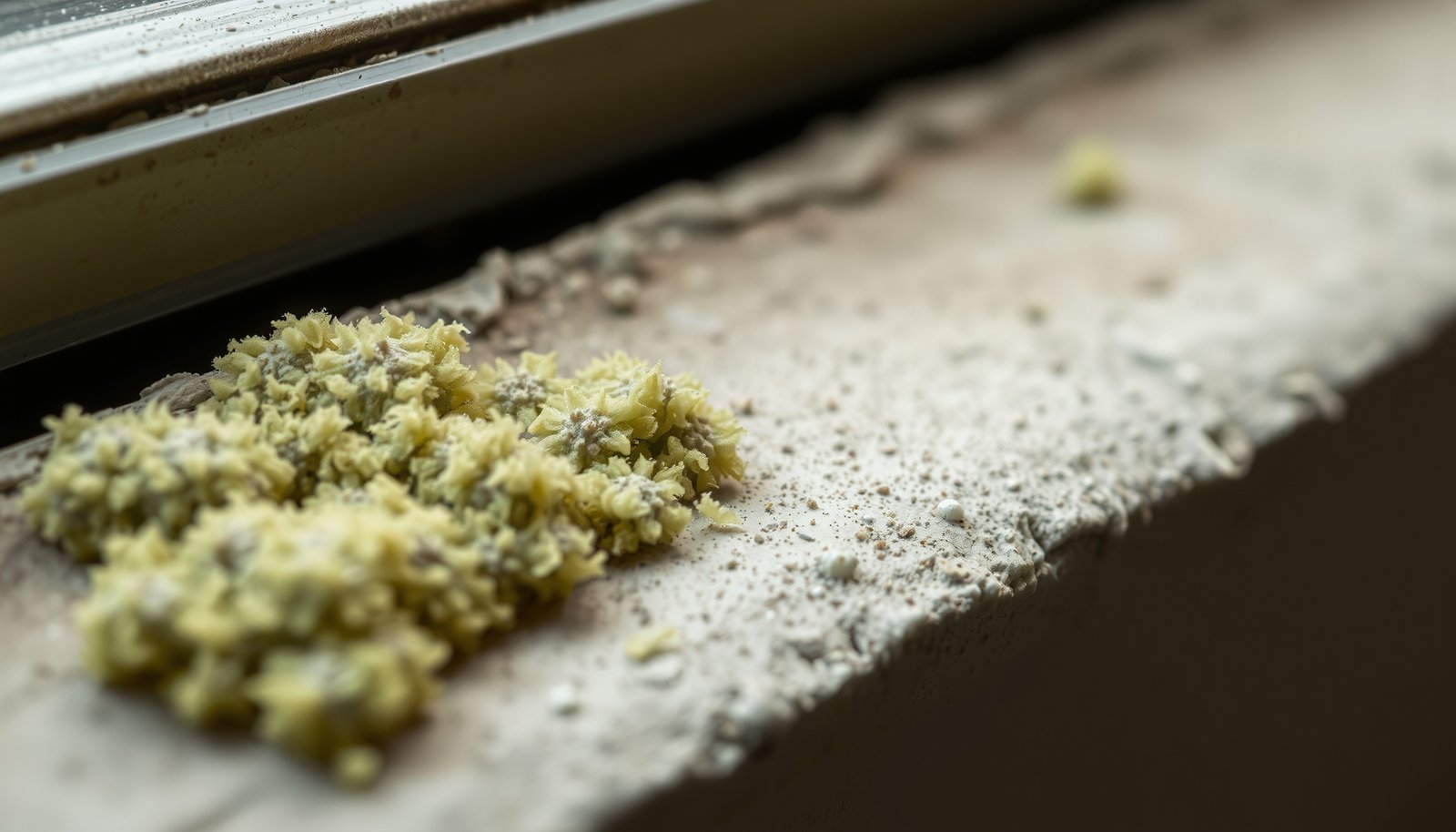 pre-summer mold prevention close-up view
