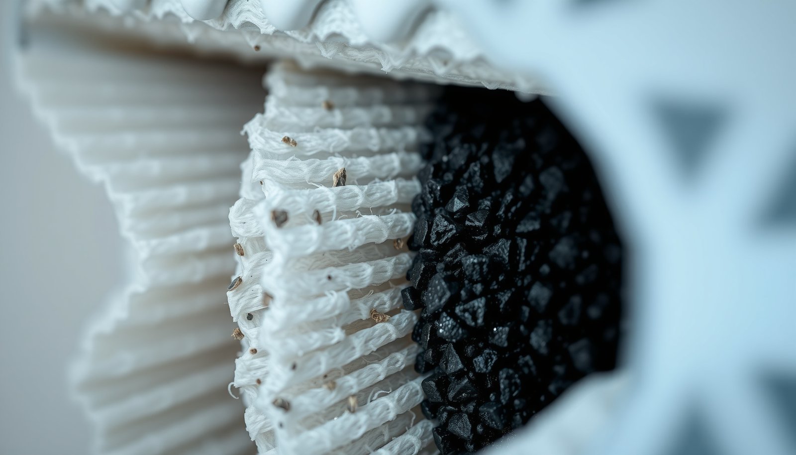 air purifiers for new construction smell close-up view