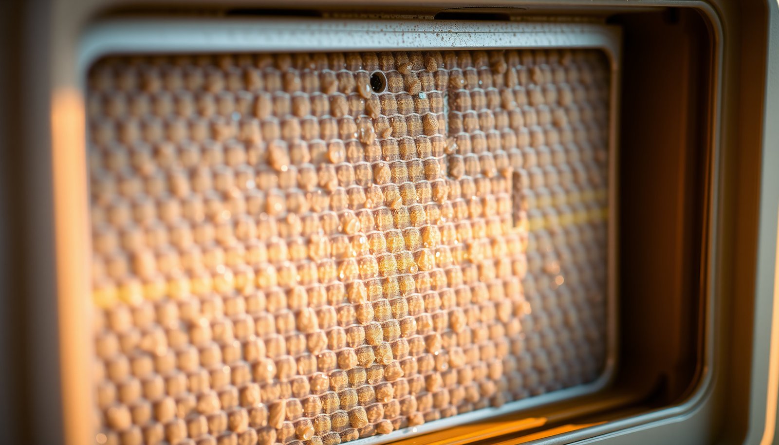 whole-house humidifiers for forced air systems close-up view