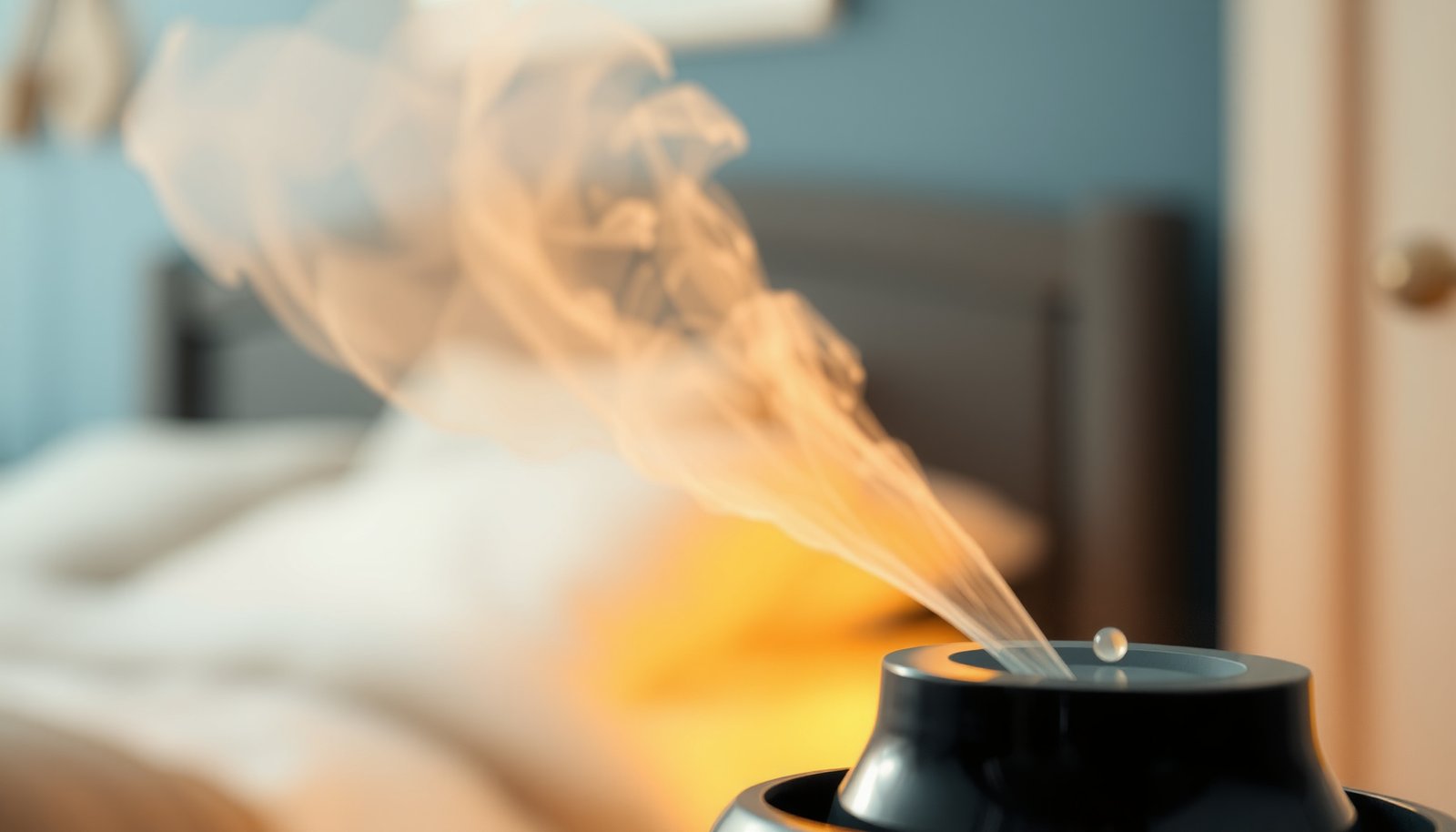 humidifier or dehumidifier for COPD close-up view