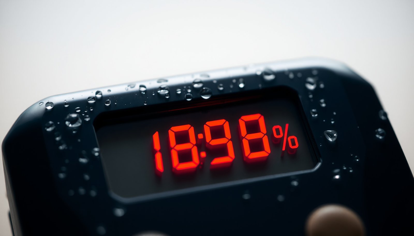 dangerous humidity level for COPD patients close-up view