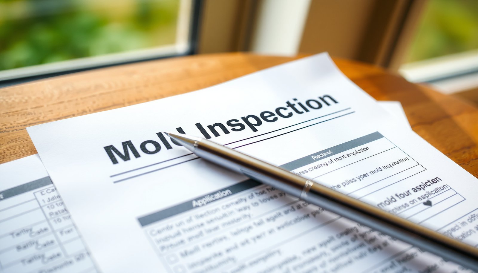 FHA VA loan mold inspection close-up view