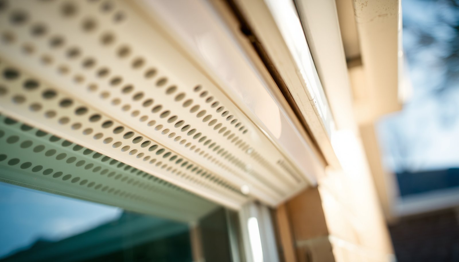 gable vent vs ridge vent vs soffit vent close-up view