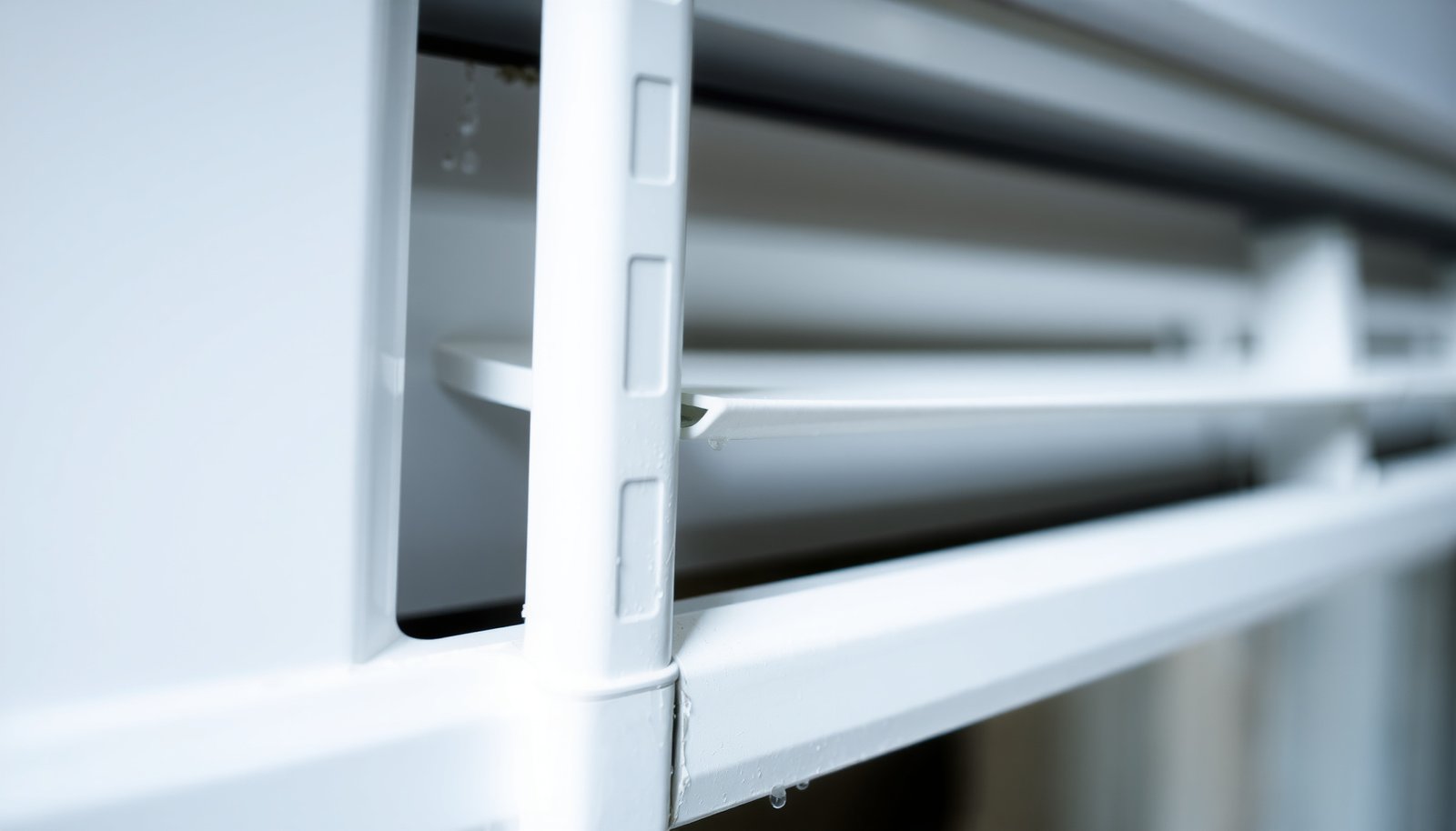 prevent condensation on windows close-up view