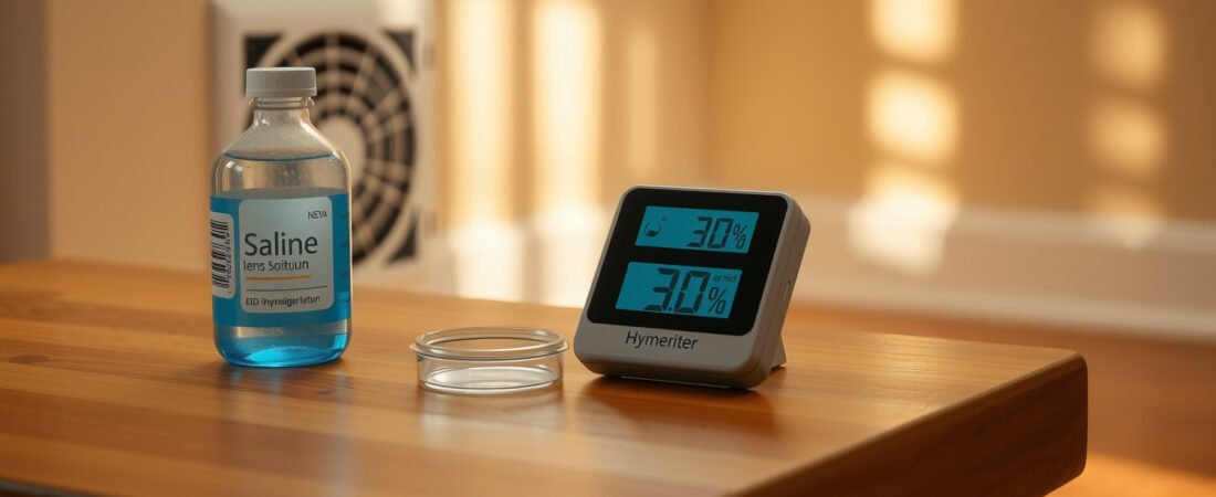 Humidity and Contact Lenses: Why Your Eyes Feel Dry Indoors