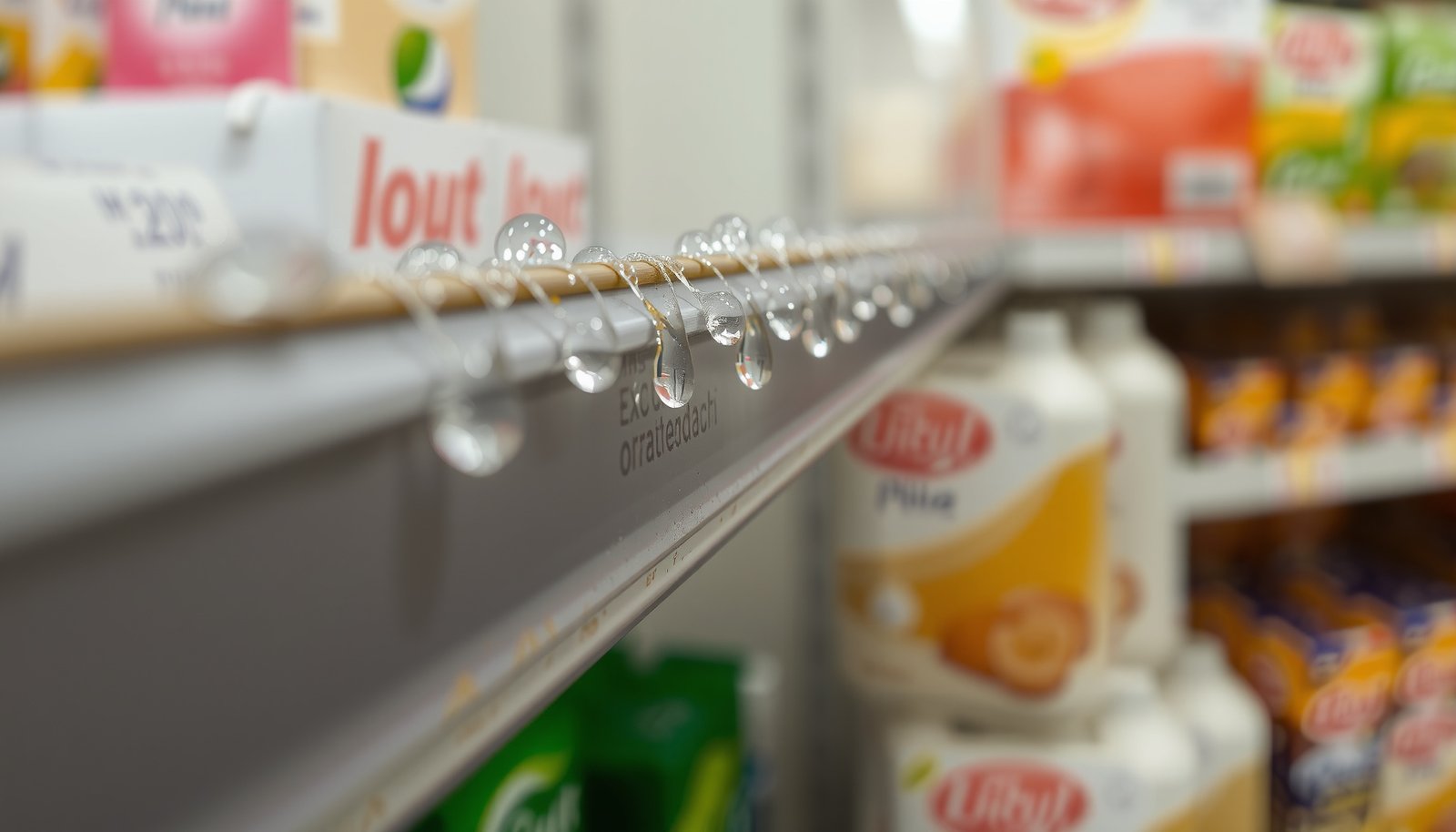 humidity control in retail stores close-up view