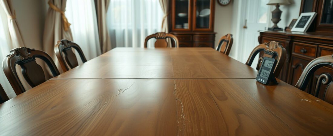 Humidity and Wooden Furniture: Cracking, Swelling and How to Protect It