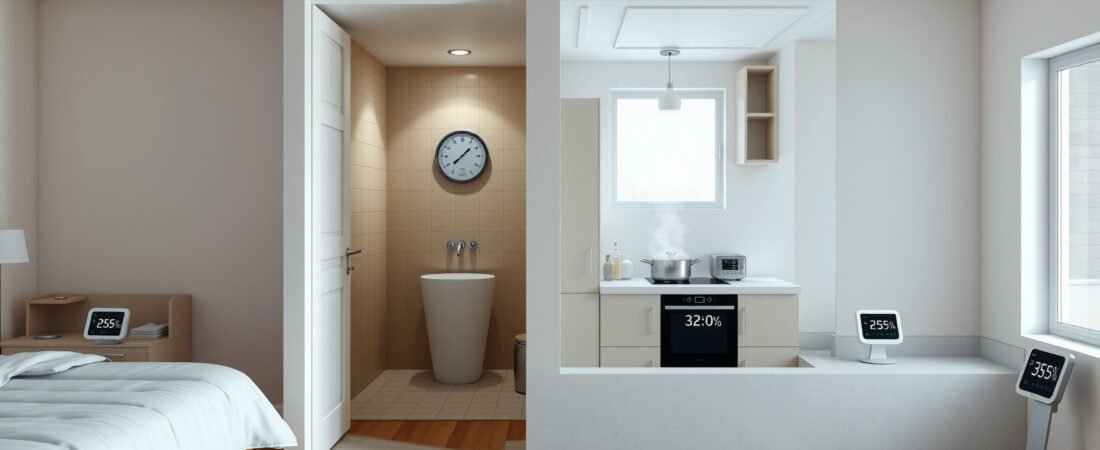 Ideal Indoor Humidity by Room: Bedroom, Bathroom, Kitchen and Basement