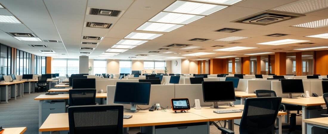 Indoor Air Quality in Open-Plan Offices: Why Some Desks Feel Stuffier