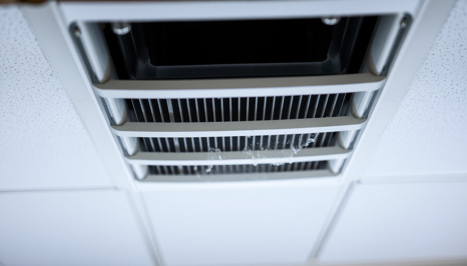indoor humidity in offices close-up view