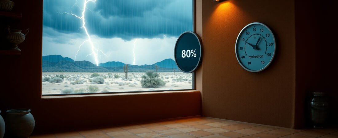 Indoor Humidity in the Southwest: Monsoon Season Spikes Explained