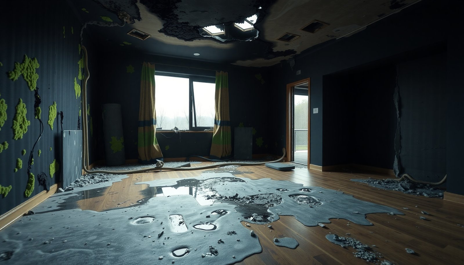 Mold After a House Fire: Why Water Damage From Firefighting Causes It