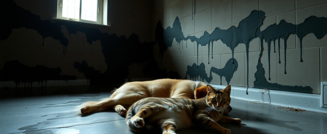 Mold and Pets: Can Cats and Dogs Get Sick From Household Mold?