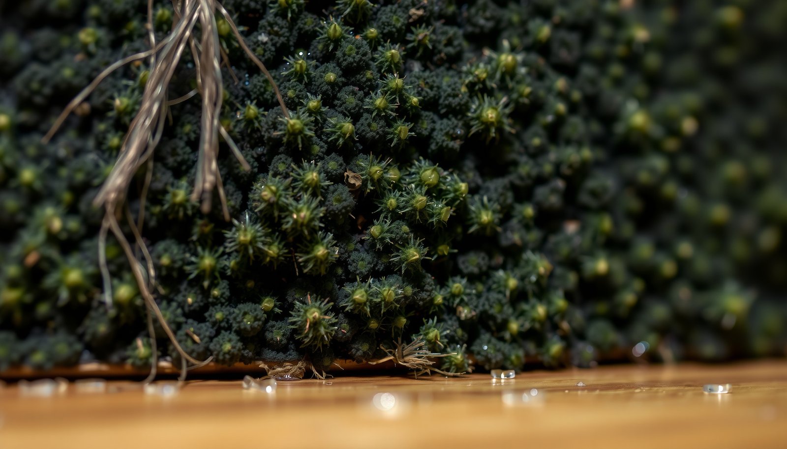 mold and pets health risks close-up view