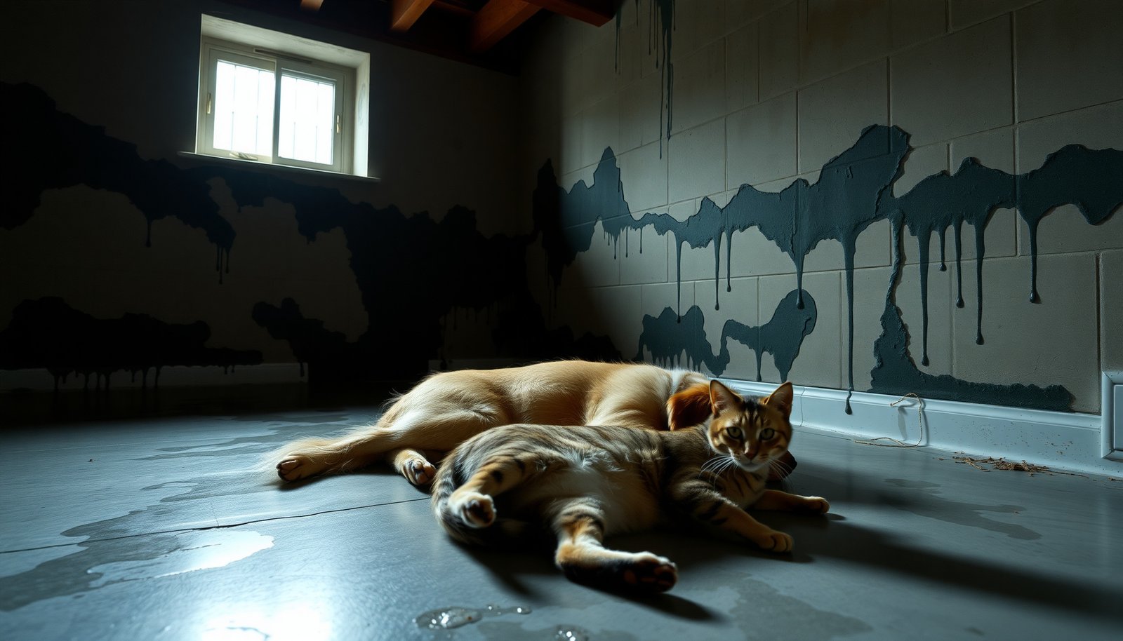 Mold and Pets: Can Cats and Dogs Get Sick From Household Mold?