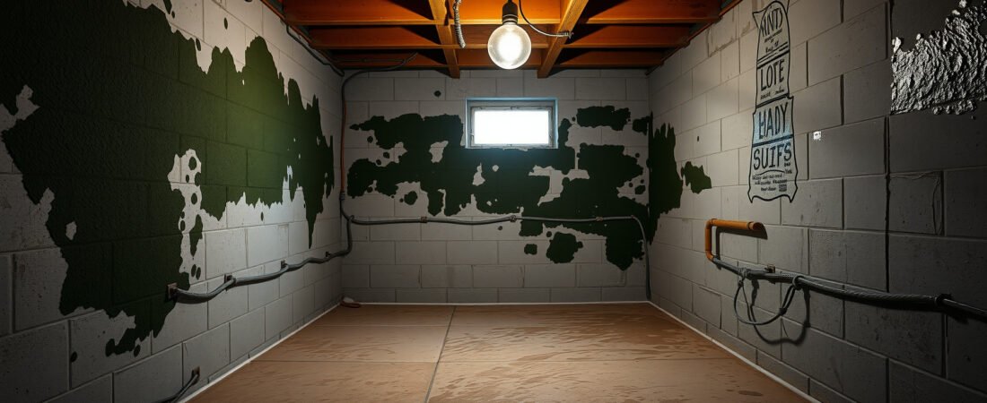 Mold on Painted Concrete Walls: Why Basement Paint Fails