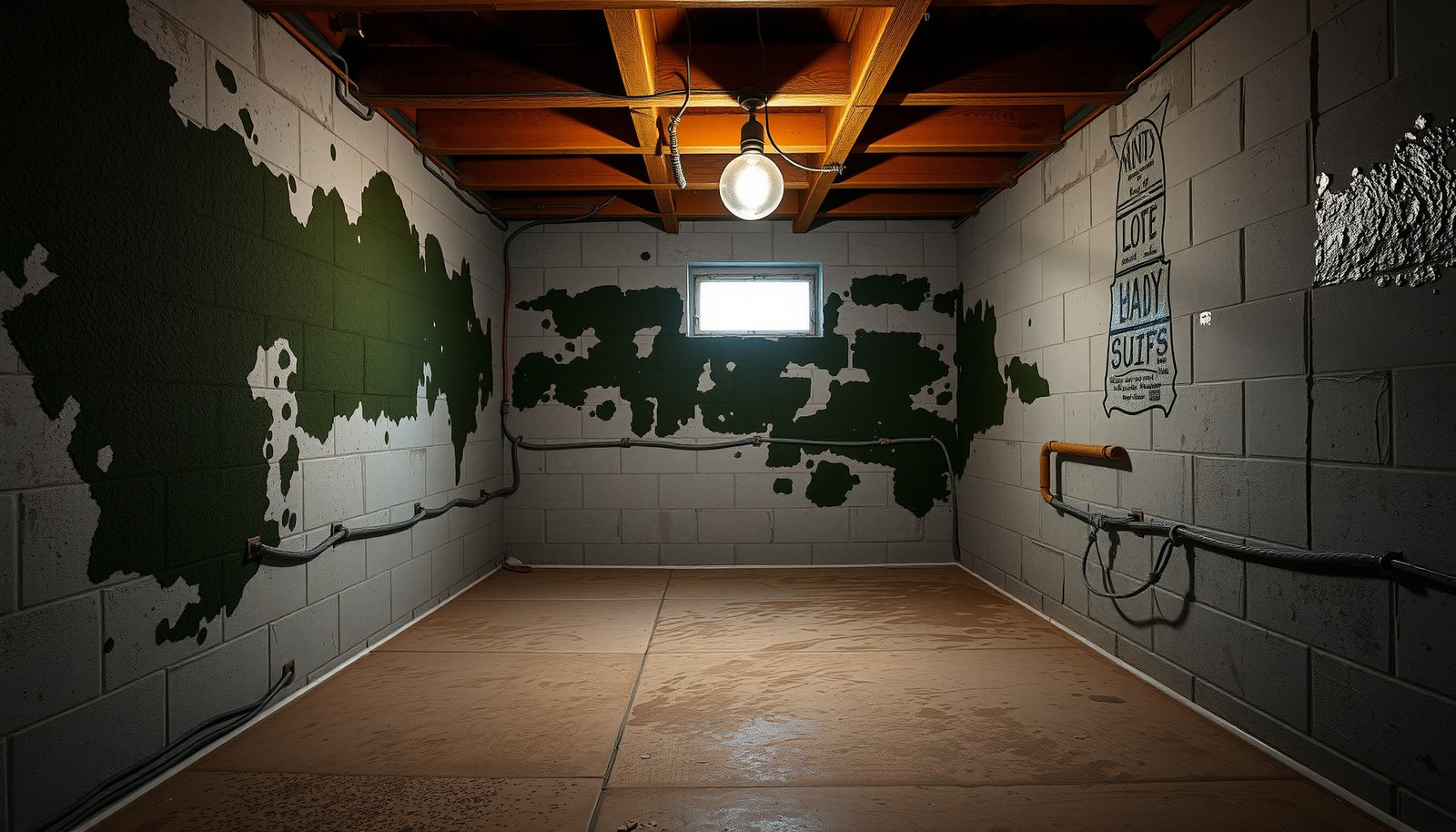 Mold on Painted Concrete Walls: Why Basement Paint Fails