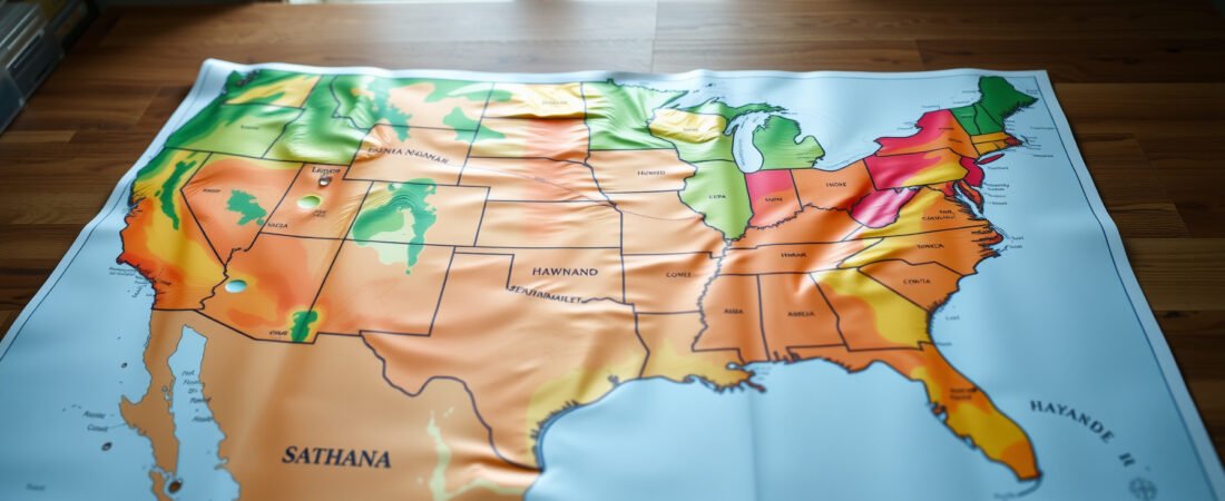 Mold Risk by US Climate Zone: A State-by-State Breakdown