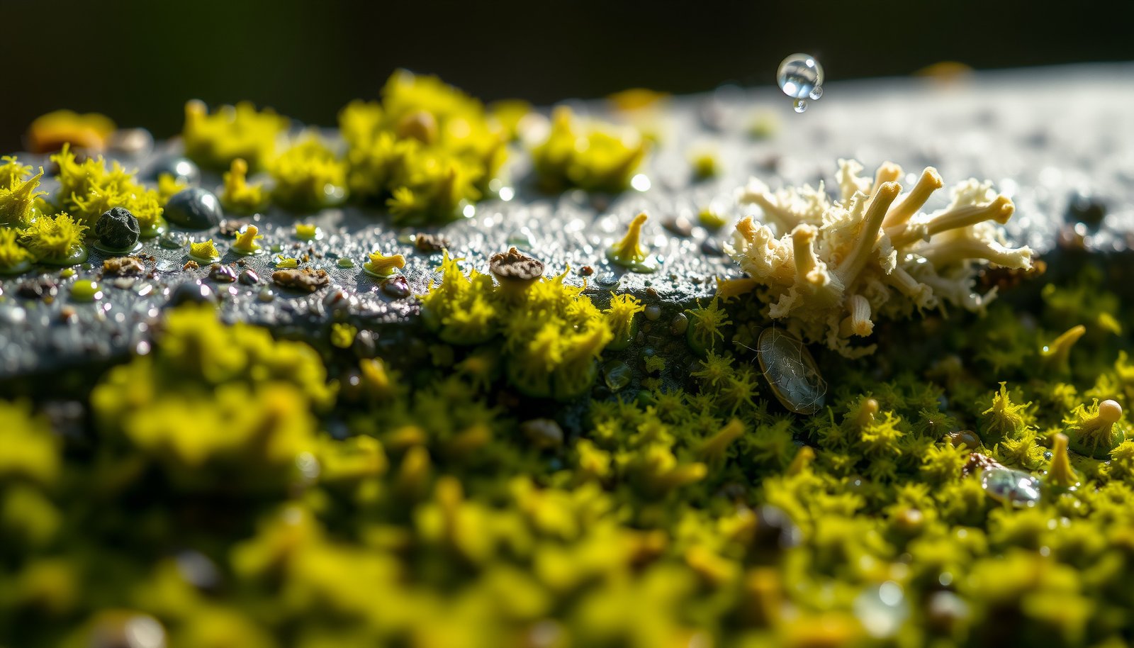 natural enemy of mold close-up view
