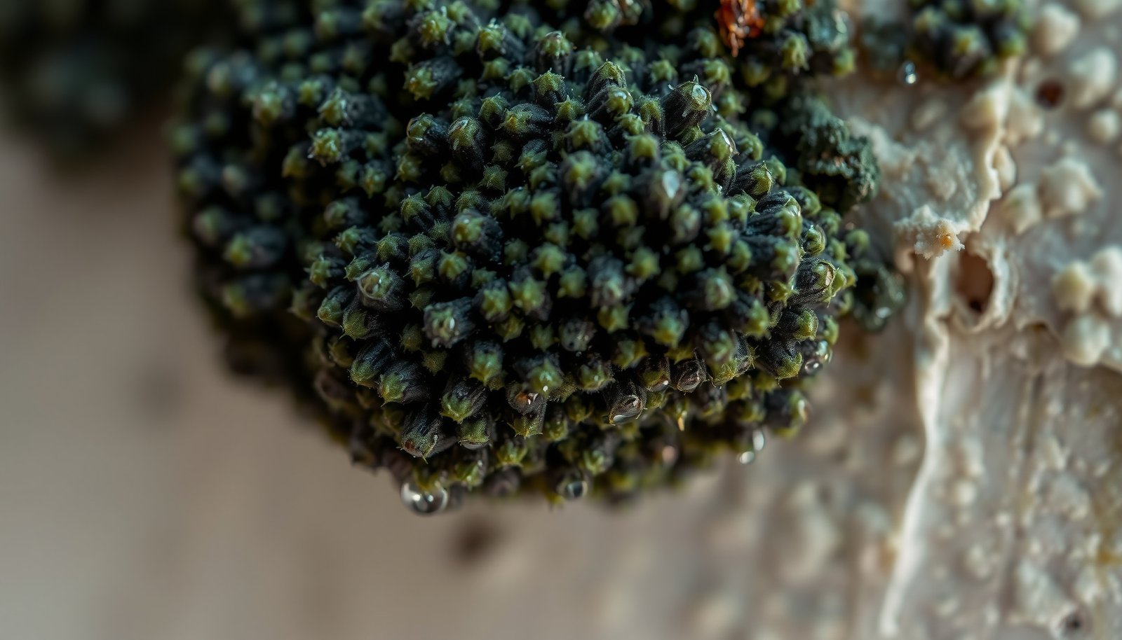 signs of mold toxicity close-up view