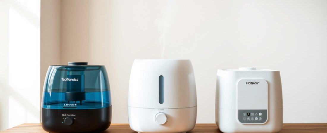 TaoTronics vs Levoit vs Homasy: Which Is the Best Humidifier Under $50?
