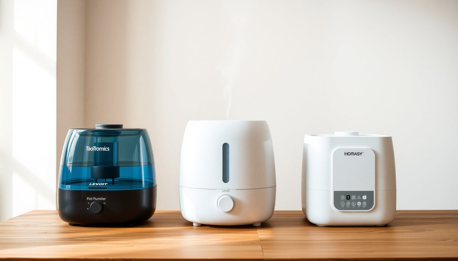 TaoTronics vs Levoit vs Homasy: Which Is the Best Humidifier Under $50?