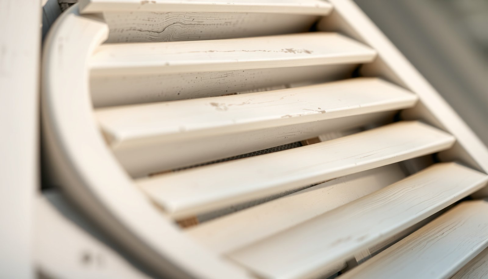 gable vent close-up view
