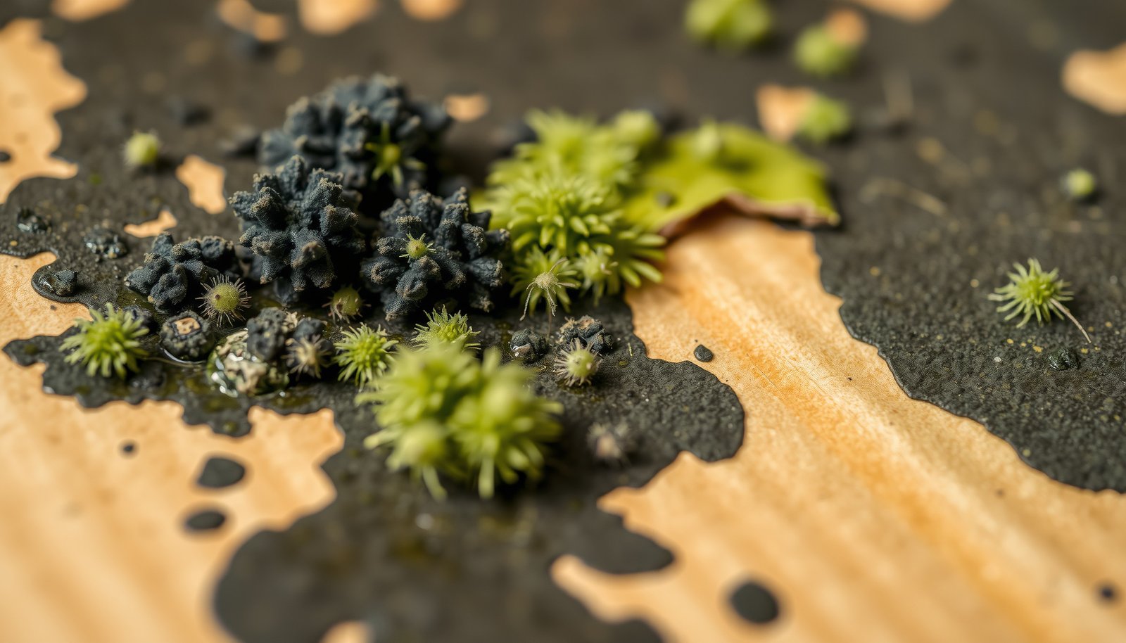 what to throw away after mold remediation close-up view