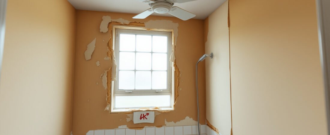 Why Does Paint Keep Peeling in My Bathroom Despite Ventilation?