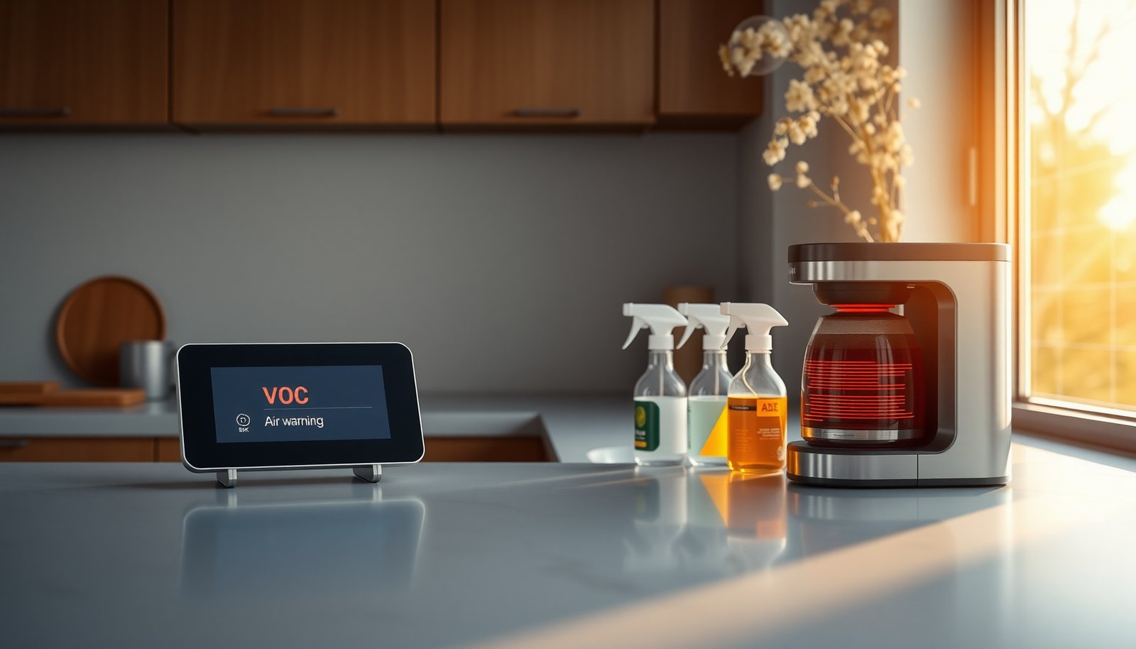 Air Quality Monitor VOC Spike Every Morning: What’s Causing It
