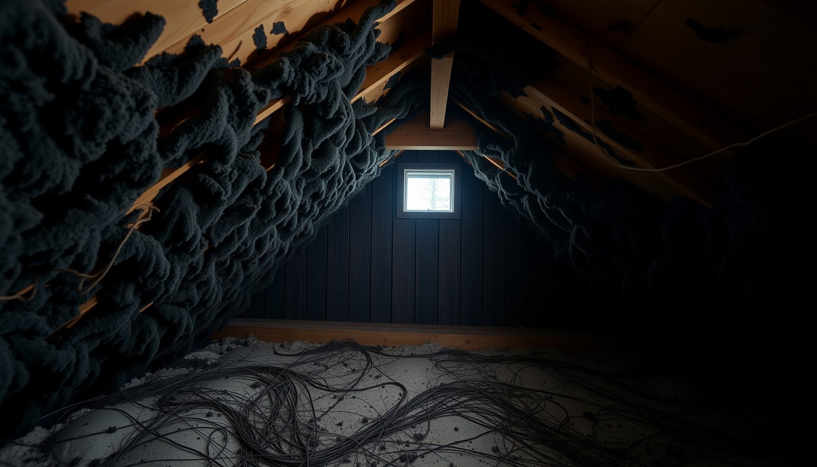 Attic Covered in Black Mold: Causes, Cost and How to Fix It