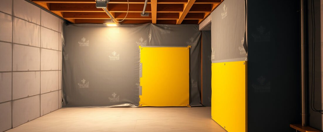 Basement Wall Insulation and Vapor Barriers: What Goes Where