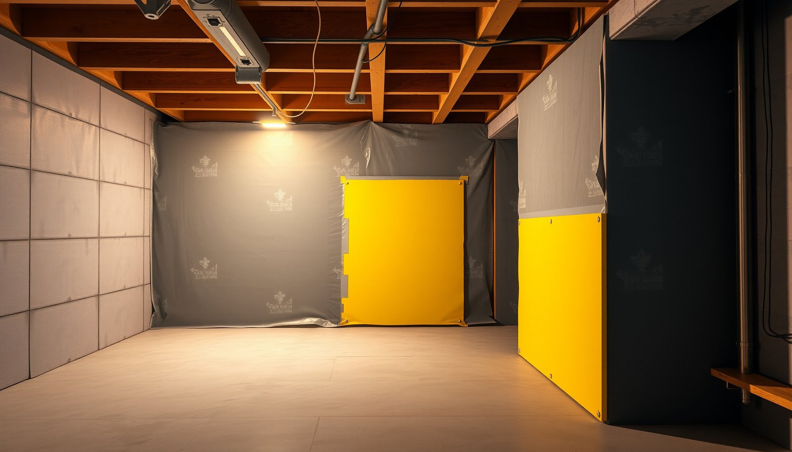 Basement Wall Insulation and Vapor Barriers: What Goes Where